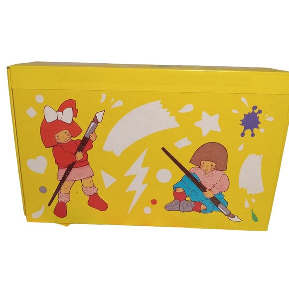 Vintage Crysta Collins Sterling Storage Pencil Box Lot 2 USA Genderal Box Co - Picture 3 of 16